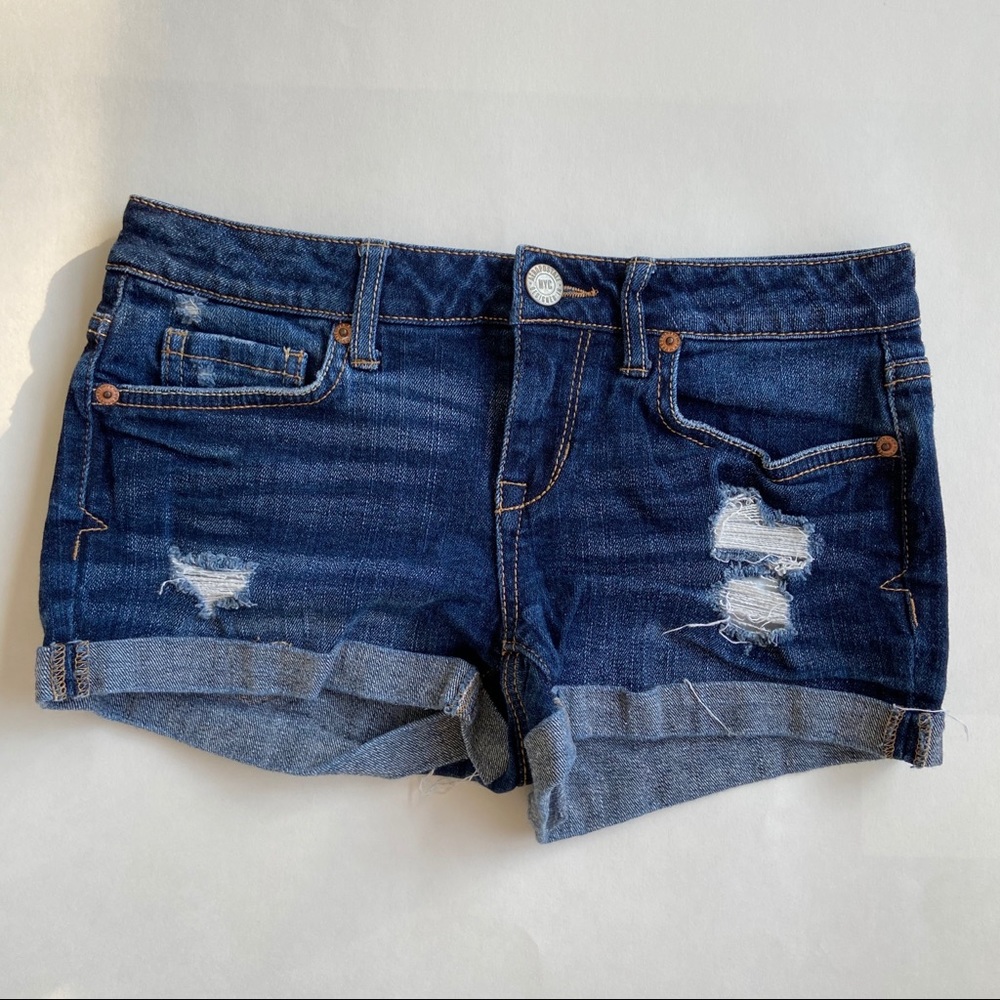 Aeropostale Medium Wash Jean Shorts